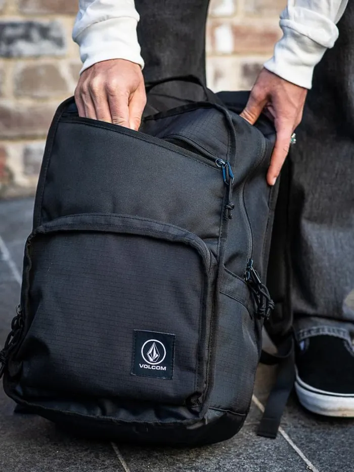 Mens Bags and Backpacks Volcom Hardbound Backpack 8211 Black
