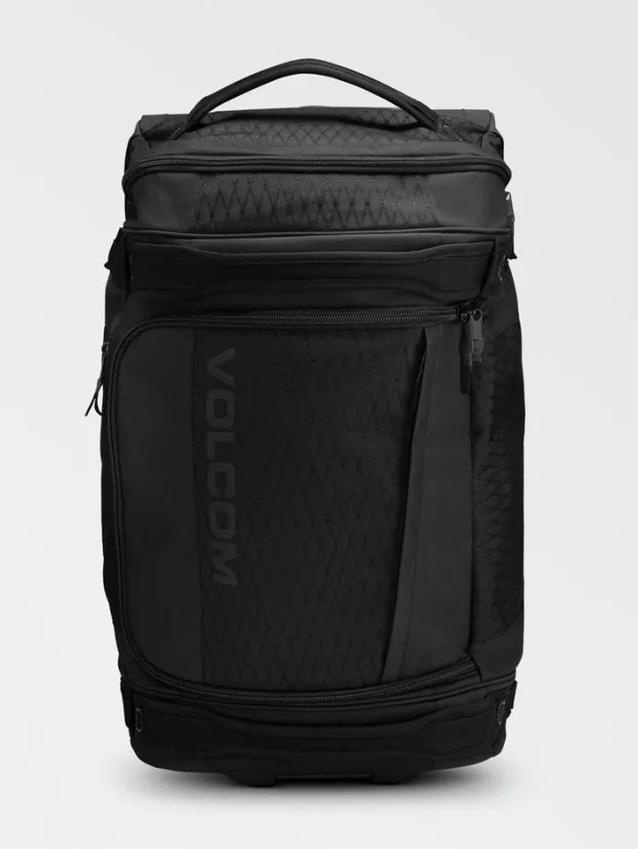 Mens Bags and Backpacks Volcom Standby Rolling Duffel 8211 Black