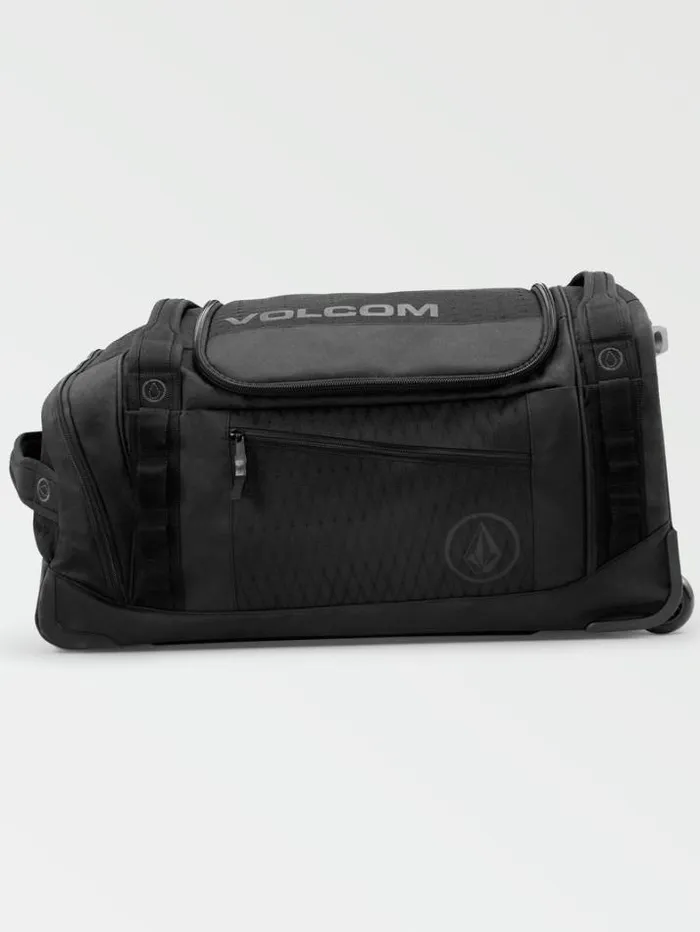 Mens Bags and Backpacks Volcom Standby Rolling Duffel 8211 Black