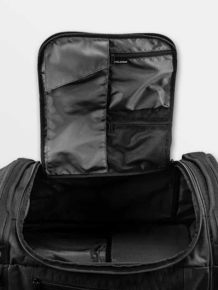 Mens Bags and Backpacks Volcom Standby Rolling Duffel 8211 Black