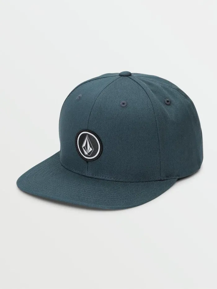 Mens Hats and Beanies Volcom Quarter Twill Hat 8211 Service Blue