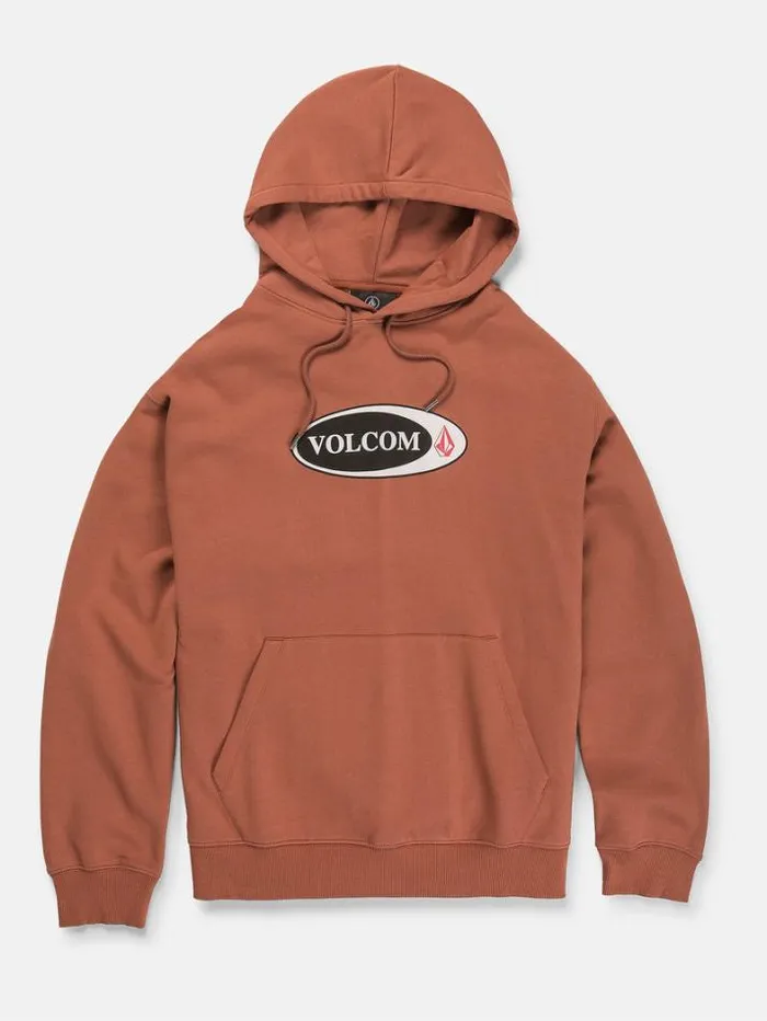 Mens Hoodies and Sweatshirts Volcom Watanite Hoodie 8211 Rust