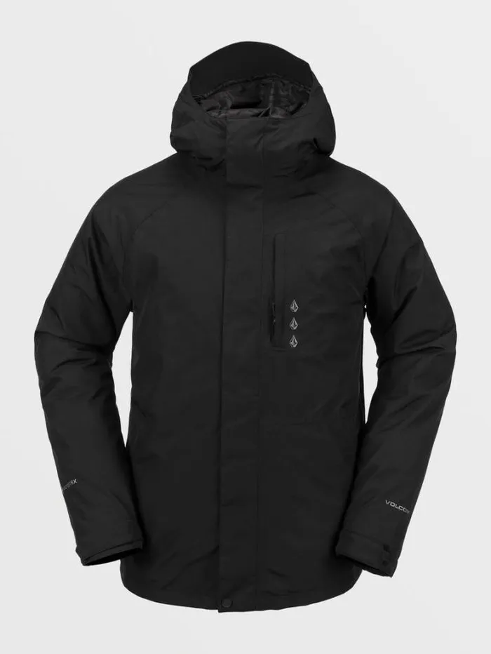 Mens Jackets Volcom Dua Insulated Gore Jacket 8211 Black
