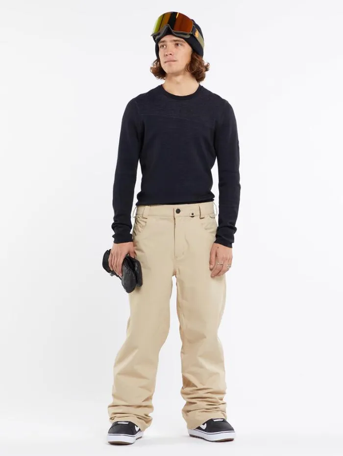 Mens Pants Volcom 5Pocket Pants 8211 Khakiest