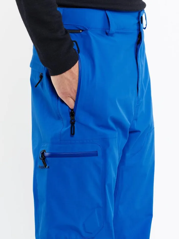 Mens Pants Volcom L GoreTex Pants 8211 Electric Blue