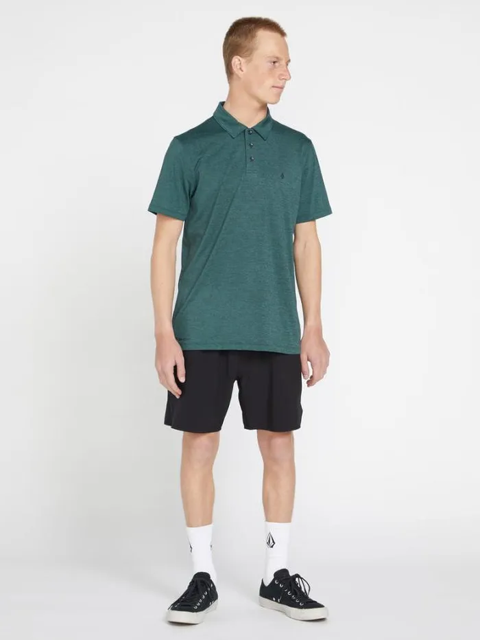 Mens Shorts Volcom Frickin Ascender Elastic Waist Shorts 8211 Black