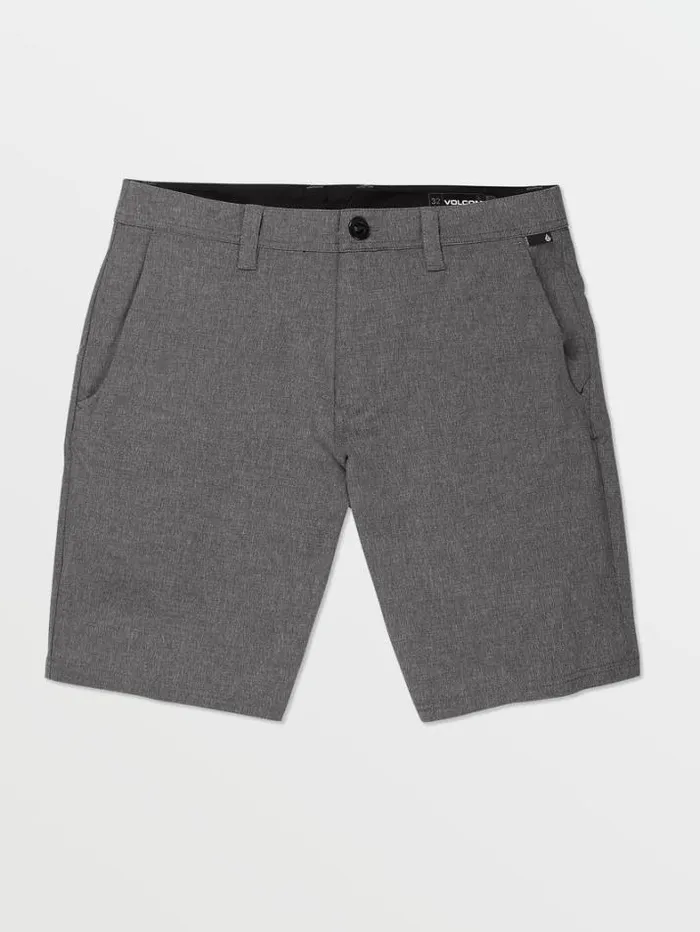 Mens Shorts Volcom Frickin Cross Shred Static Shorts 8211 Charcoal Heather