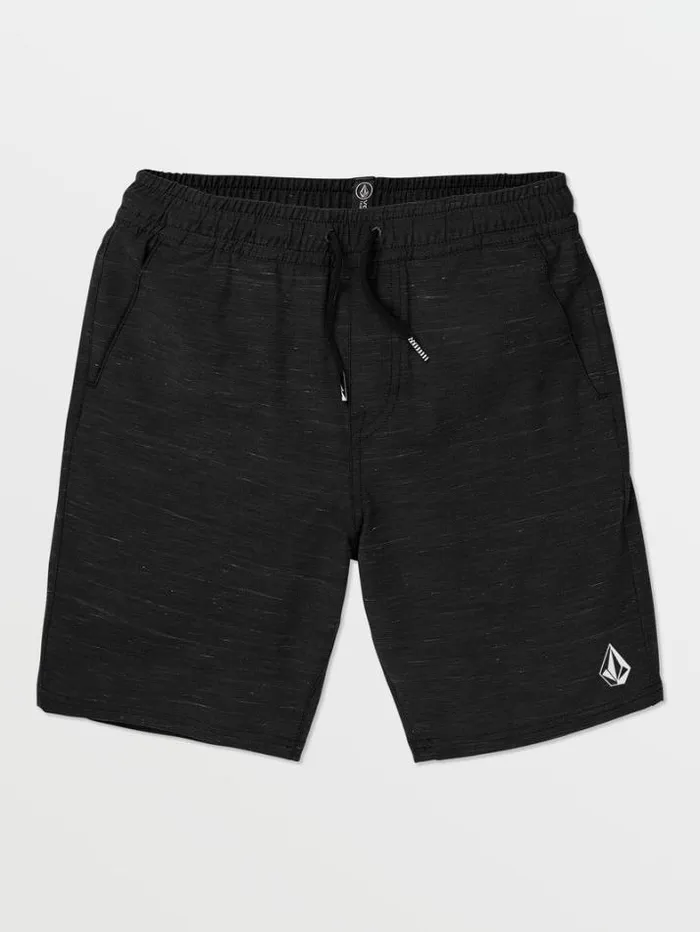 Mens Shorts Volcom Understoned Hybrid Shorts 8211 Black