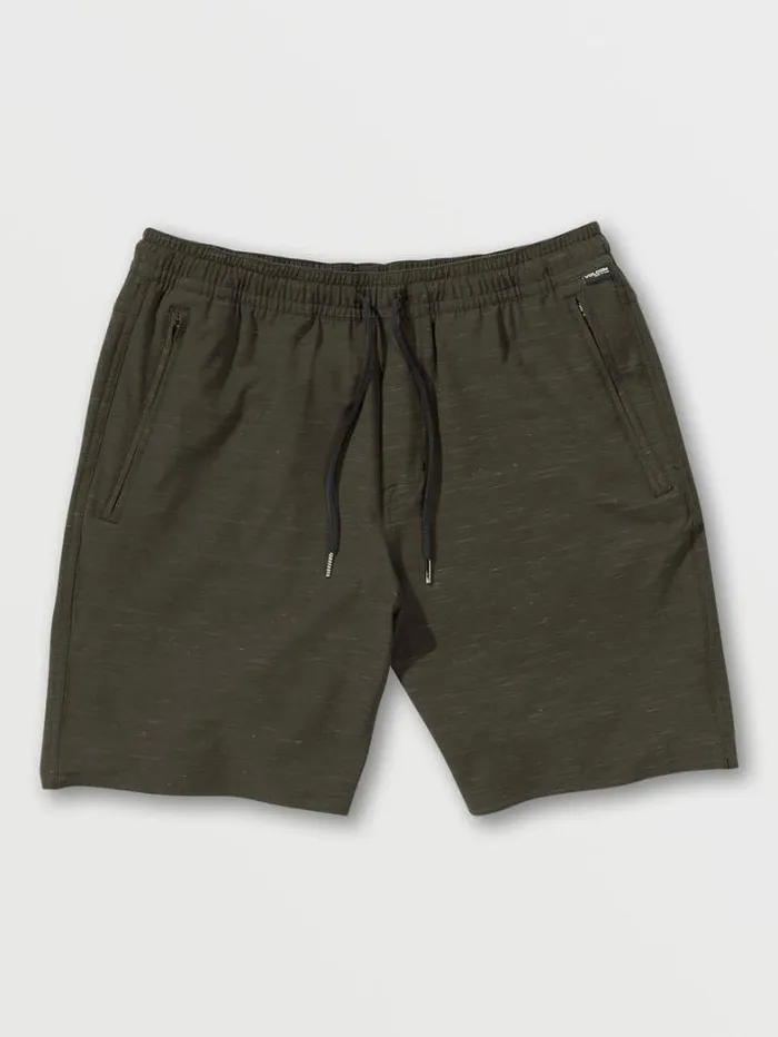 Mens Shorts Volcom Wrecpack Hybrid Shorts 8211 Black