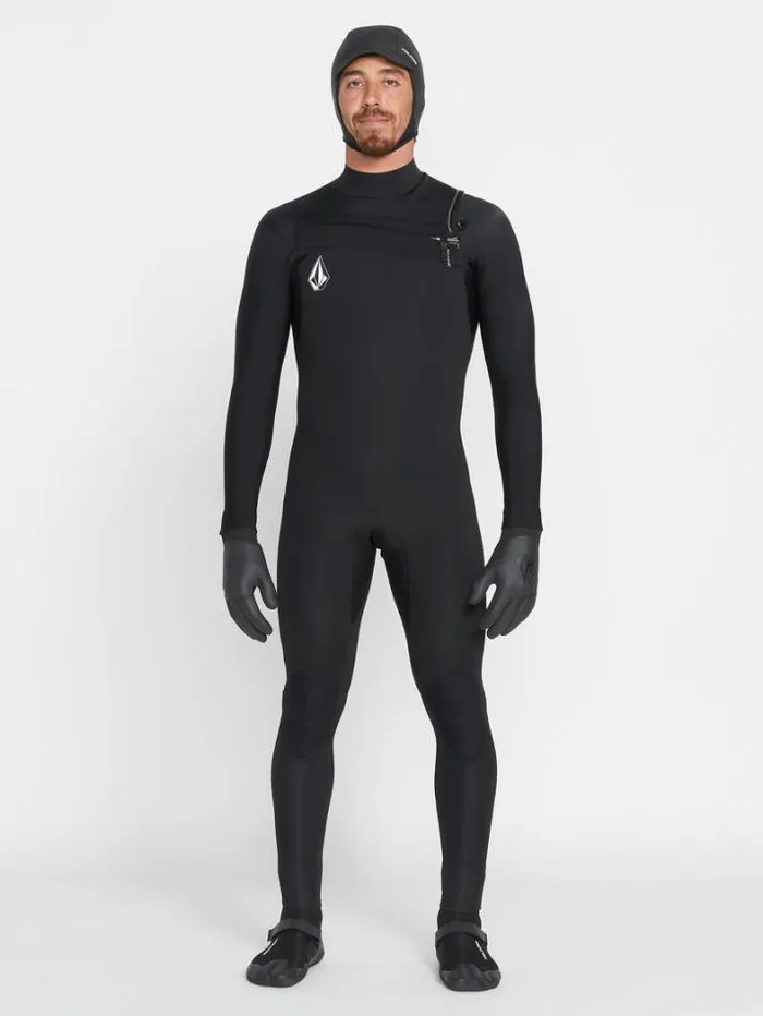 Mens Wetsuits Volcom Modulator 43mm Chest Zip Fullsuit 8211 Black