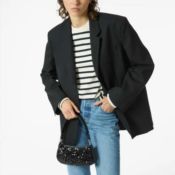 Merveille Paillettes Noir Women Coccinelle Mini Bags Merveille Paillettes Noir Women Coccinelle Mini Bags