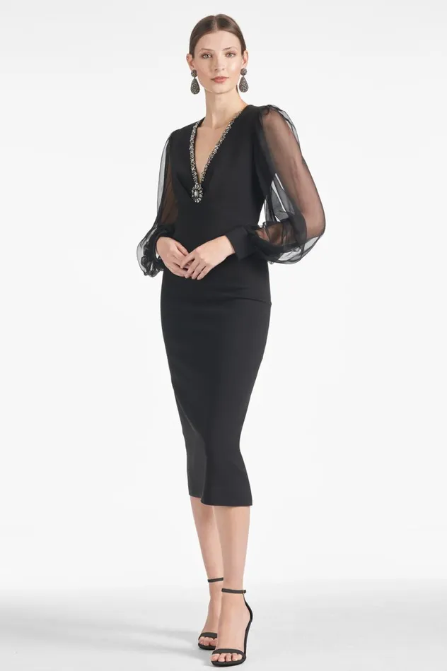 Midi Women Sachin and Babi Alanz Dress 8211 Black