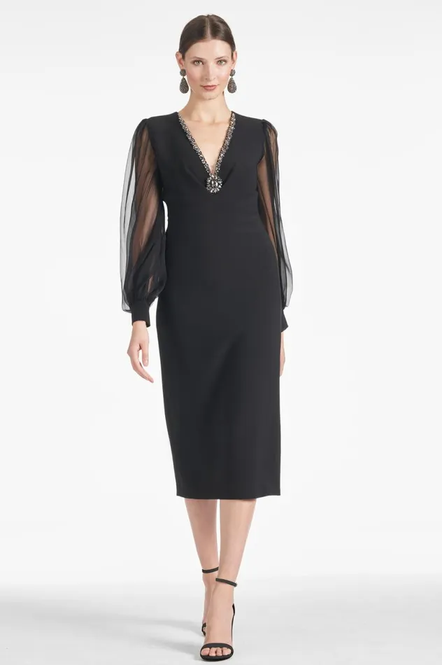 Midi Women Sachin and Babi Alanz Dress 8211 Black