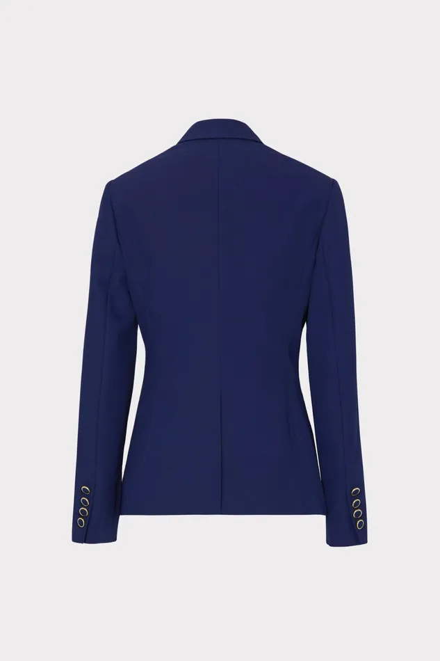 Milly Avery Cady Blazer Navy Women Matching Sets