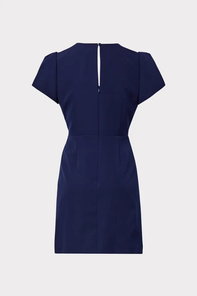 Milly Cady Atalie Dress Navy Women Dresses
