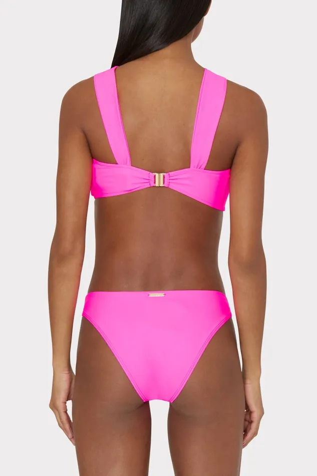 Milly Margot Bikini Bottom Neon Pink Women Swim and Coverups Milly Margot Bikini Bottom Neon Pink Women Swim and Coverups