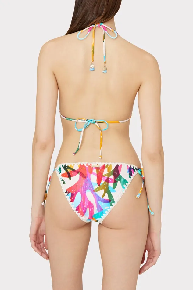 Milly Millie String Bikini Bottom Rainbow Multi Women Bikinis