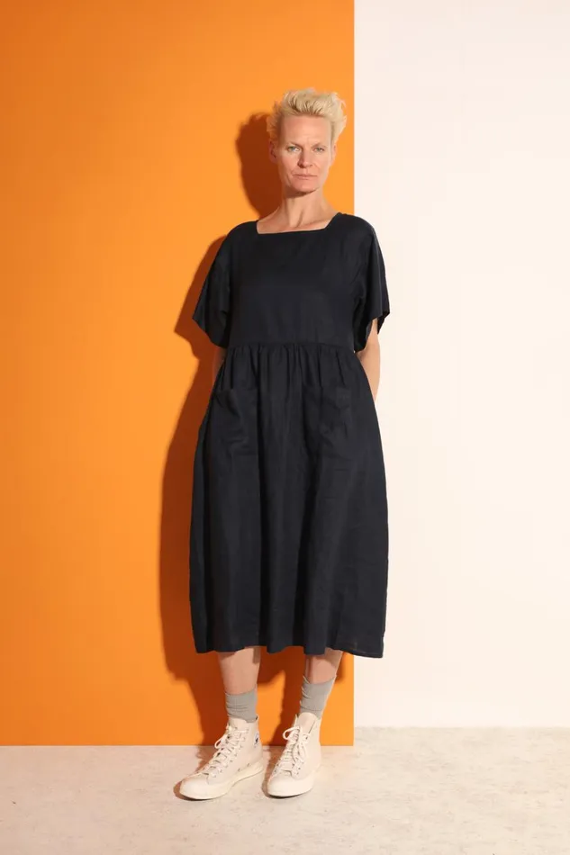 Mitch Dress Navy WomensShop LF Markey Dresses