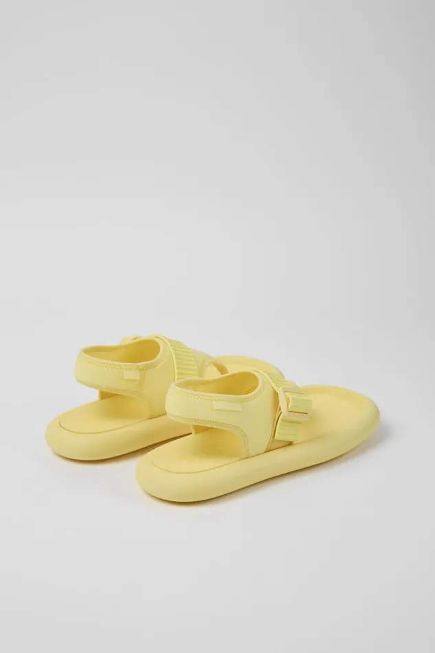Non Leather Shoes Men Camper Camper X Ottolinger Yellow Sandals By Camper X Ottolinger