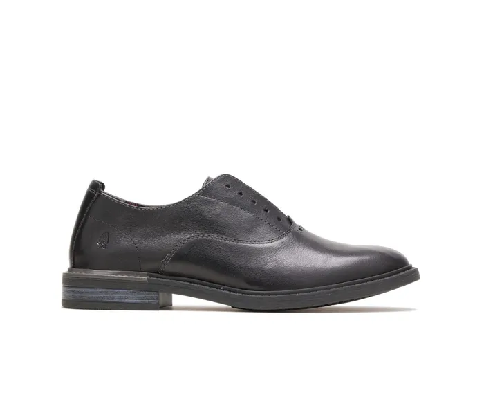 Oxfords Davis SlipOn Oxford Black Leather 8211 Hush Puppies Men