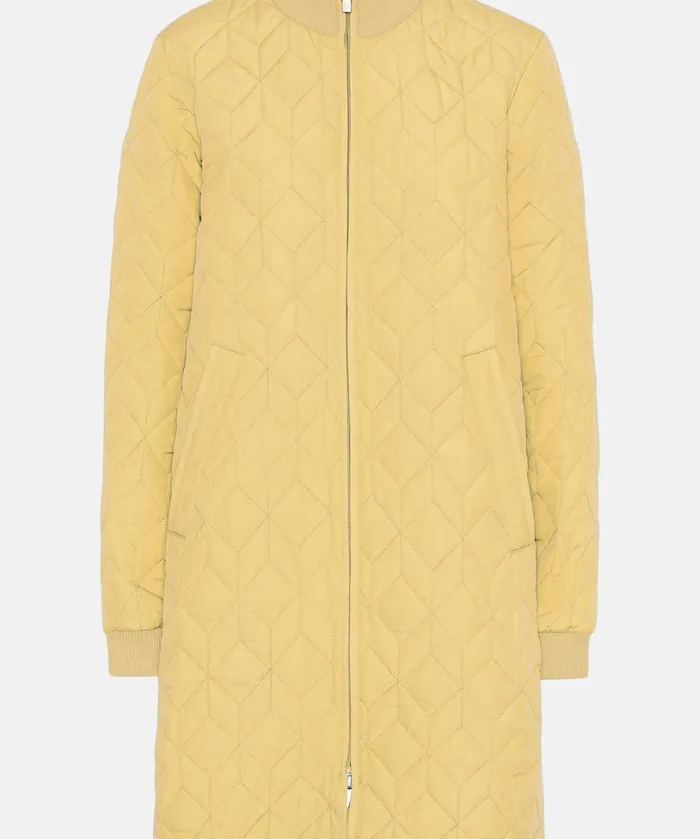 Padded Quilt Coat 8211 Marigold Outerwear Ilse Jacobsen All Jackets And Coats
