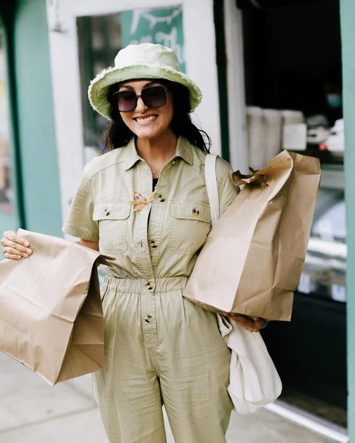 Passenger Clothing Bluebell Organic Cotton Boiler Suit Biscuit Women Dungarees and Trousers