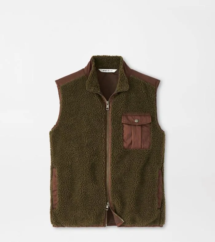 Peter Millar Vests Men Autumn Pile Fleece Vest