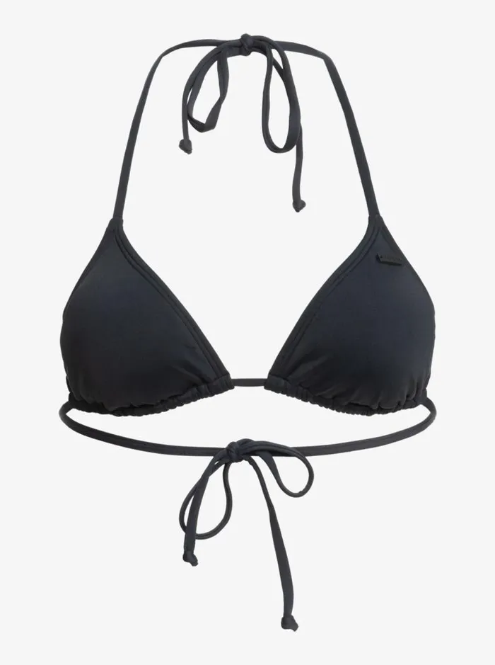 Roxy Bikini Tops Beach Classics Tiki Triangle Bikini Top Anthracite 8211 Women Roxy Bikini Tops Beach Classics Tiki Triangle Bikini Top Anthracite 8211 Women