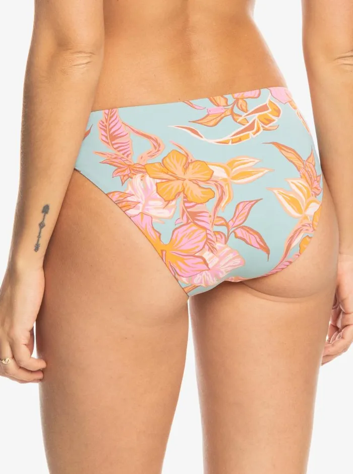 Roxy Bikinis Printed Beach Classics Hipster Bikini Bottoms Blue Surf Kartoffel Tropical 8211 Women