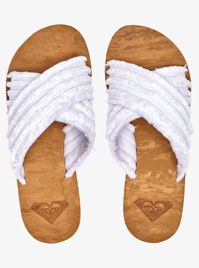 Roxy Sandals Kamea Wahine Sandals Off White 8211 Women Roxy Sandals Kamea Wahine Sandals Off White 8211 Women
