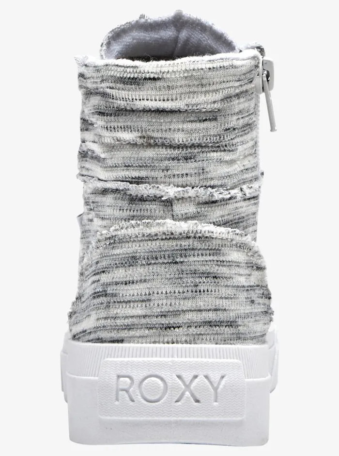 Roxy Sneakers Roxy Rae MidTop Shoes Heather Grey 8211 Women