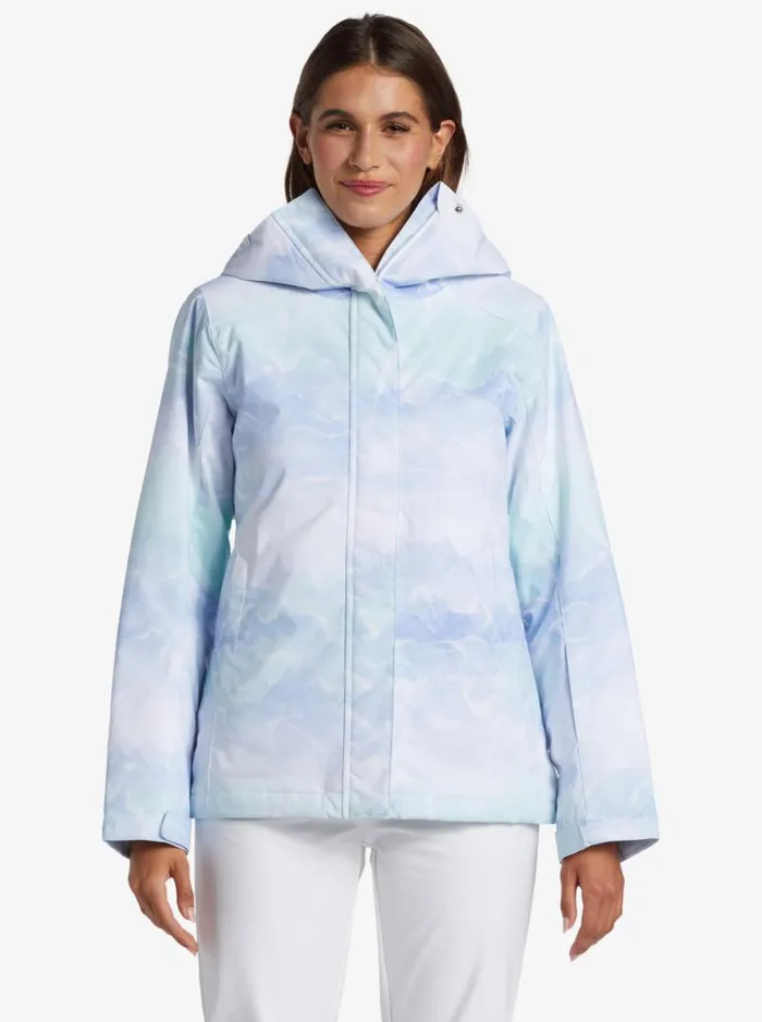 Roxy Snow Jackets Galaxy Technical Snow Jacket Fair Aqua Seous 8211 Women