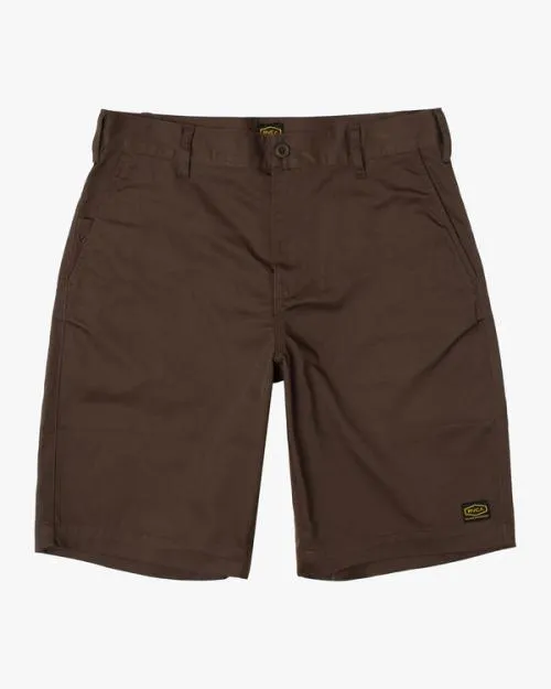 Rvca Americana Walkshorts 22034 Chocolate Men Shorts and Hybrids