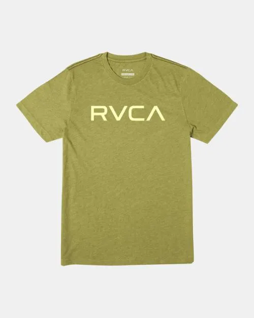 Rvca Big Tee Mosstone Men Short Sleeves