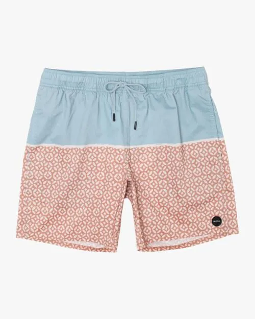 Rvca County Elastic Waist Boardshorts 17034 Scrub Men Boardshorts