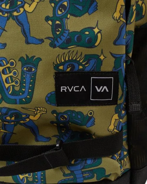 Rvca Curb Skate 29 L Skate Backpack Avocado BoysWomenMen Backpacks and Bags