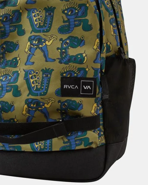 Rvca Curb Skate 29 L Skate Backpack Avocado BoysWomenMen Backpacks and Bags