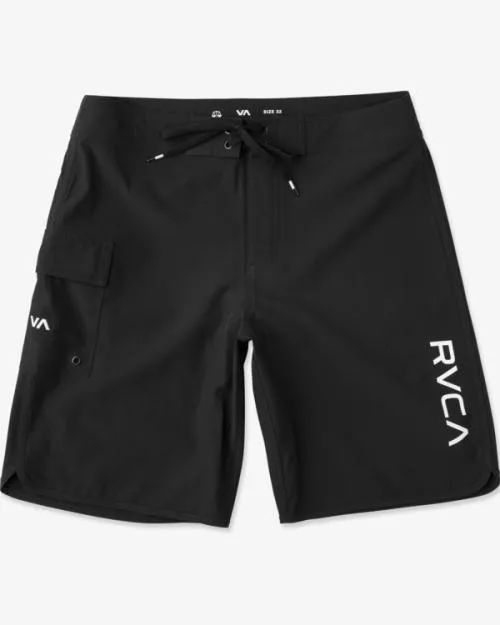 Rvca Eastern Boardshorts 18034 All Black Men Boardshorts