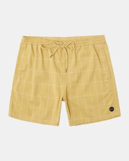 Rvca Escape Suiting Elastic Walkshorts 17034 Banana Men Shorts and Hybrids