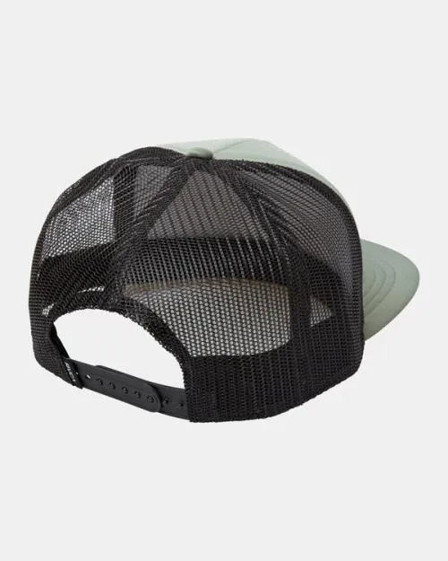 Rvca ISLAND BALANCE FOAM TRUCKER Jade Men Hats and Beanies