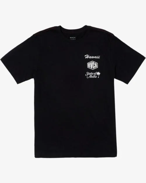 Rvca ISLAND FLYER SS Black Men Short Sleeves