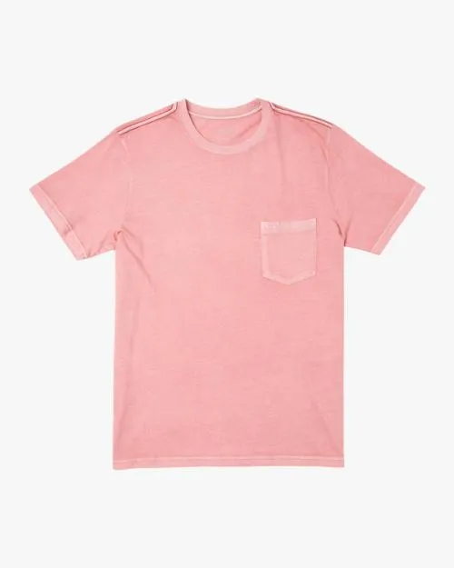 Rvca PTC II Pigment Tee Dusty Rose Men Short Sleeves