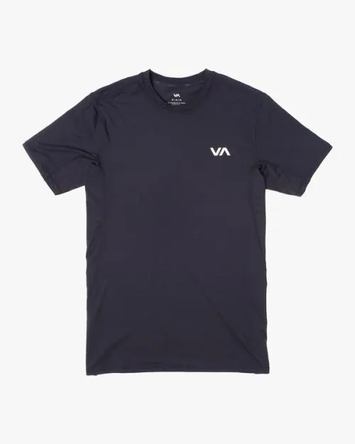 Rvca Sport Vent Performance Tee Black SportMen Short Sleeves