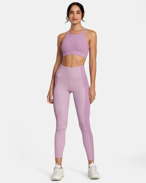 Rvca VA Essential High Impact Sports Bra Lilac SportWomen Tops