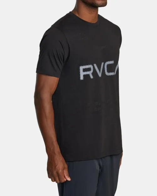 Rvca VA Sport Tee Black 2 SportMen Short Sleeves