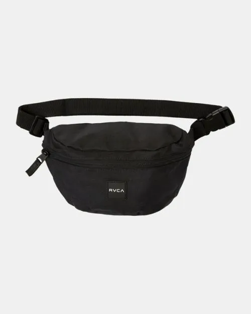Rvca Waist Pack Fanny Pack Black Men Backpacks and Luggage