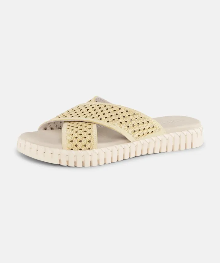 Sandals 8211 Double Cream Shoes Ilse Jacobsen Sandals Sandals 8211 Double Cream Shoes Ilse Jacobsen Sandals