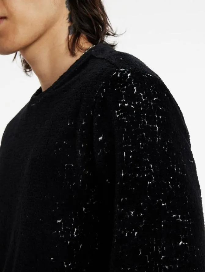 SAUDADES CREWNECK Black Clothing John Varvatos Sweaters