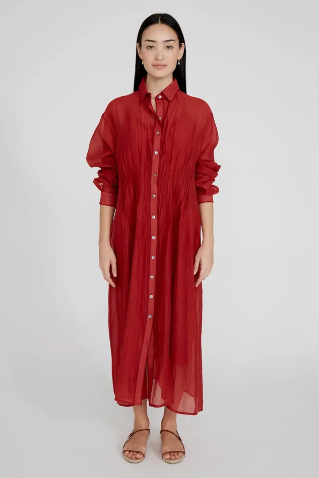 Savannah Shirt Dress Bossa Nova Women Chan Luu Dresses