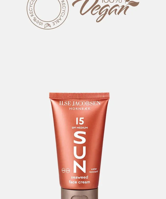 Seaweed Sun Face Cream SPF15 50ML Accessories Ilse Jacobsen Beauty